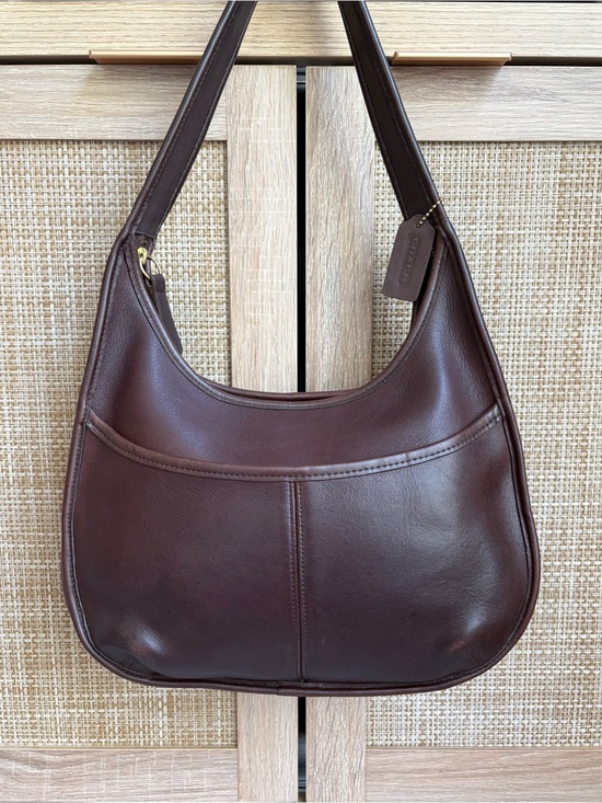 Coach Handbags - COACH Vintage Ergo Mahogany Brown Leather Hobo Shoulder Bag Handbag 9033 *READ*